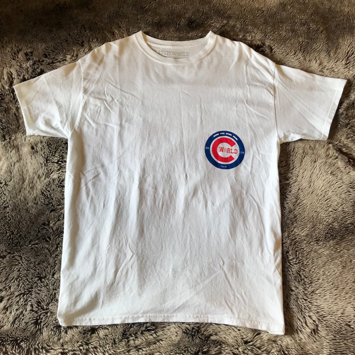 Astroworld Tour Chicago Cubs Tee – Vintage Houston