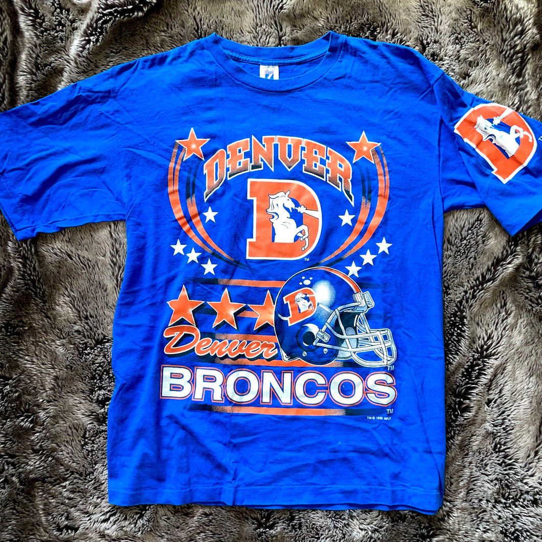 1995 Denver Broncos Logo Tee