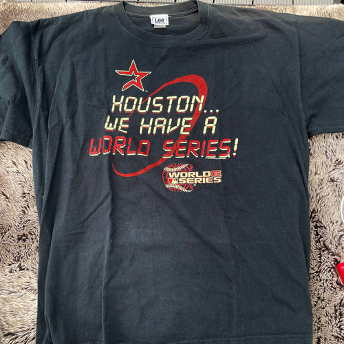 2005 “Houston We Have a World Series!” Tee (Black)