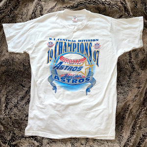 1997 Astros Central Champions Tee (White)