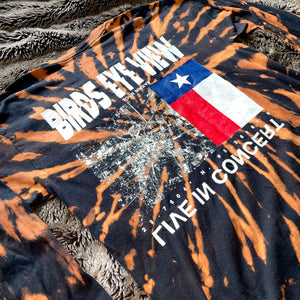 Birds Eye View Tour Texas Flag Exclusive Tee (Bleached)