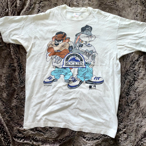 Colorado Rockies 1993 Looney Tunes Tee