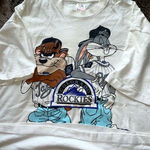 Colorado Rockies 1993 Looney Tunes Tee