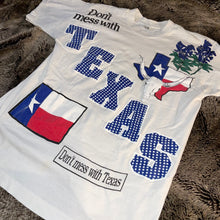 Load image into Gallery viewer, Don&#39;t Mess With Texas Collage Tee (White)