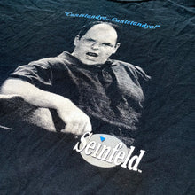 Load image into Gallery viewer, 1998 Seinfeld Costanza “Cantstandya” Tee (Black)