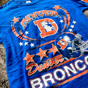 1995 Denver Broncos Logo Tee