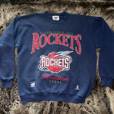 1994 Houston Rockets Crewneck Sweater (Navy)