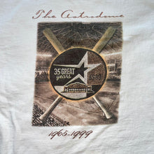 Load image into Gallery viewer, 1999 Astrodome 35-Year Anniversary Tee (White)