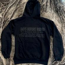 Load image into Gallery viewer, 2024 Days Before Rodeo 10-Year Tour Cowboy Hoodie (Black)