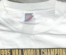 Load image into Gallery viewer, Rockets 1995 World Champions “Sweep City” Tee (White)