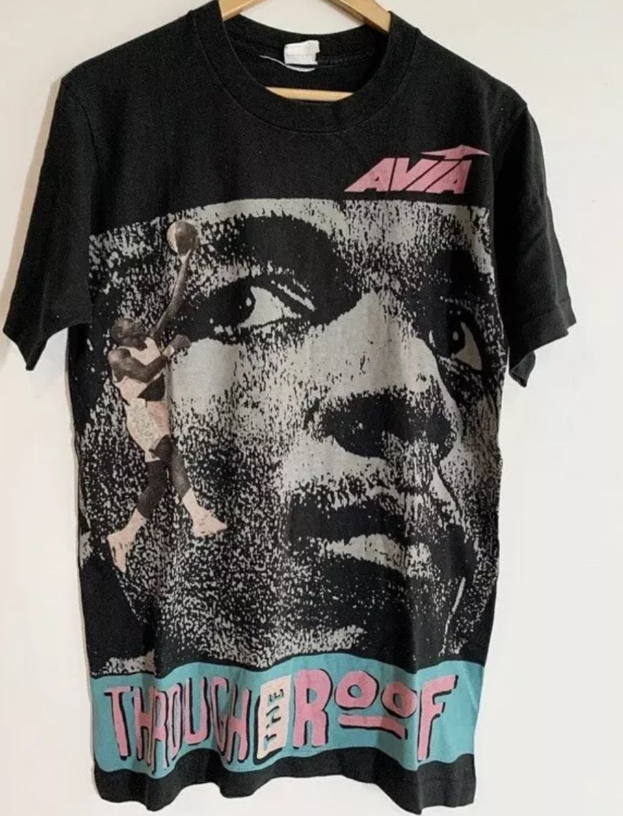 1990s Clyde Drexler x AVIA “Through the Roof” Face Tee