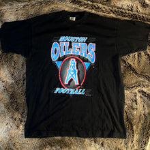 Load image into Gallery viewer, 1993 Houston Oilers Logo Tee (Black)