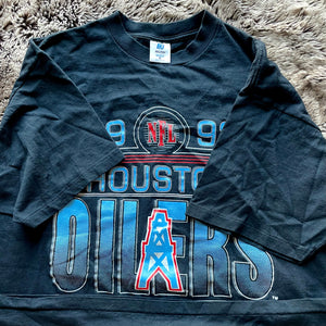 1993 Oilers AFC Central Champs Tee (Black)