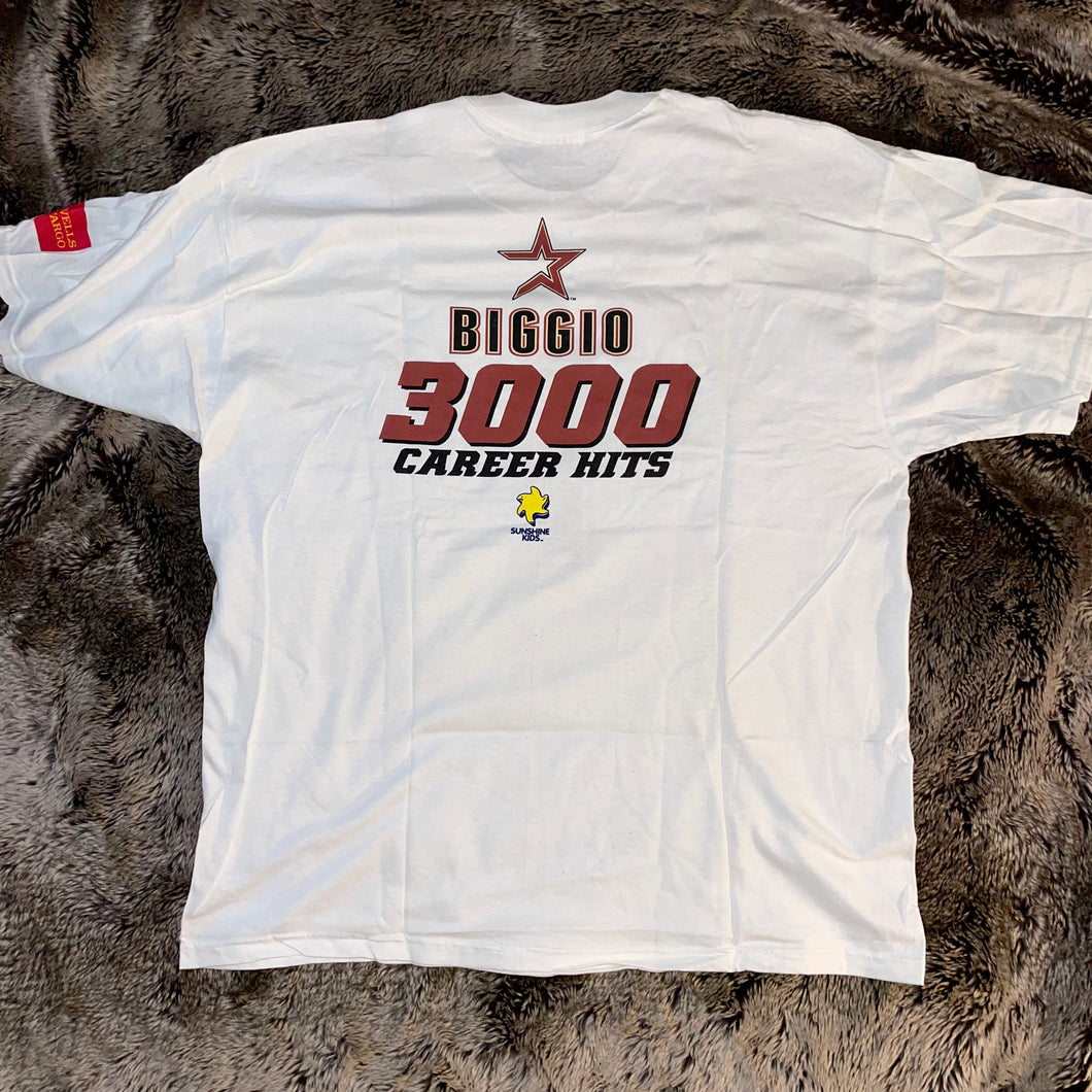 2007 Astros Craig Biggio 3,000 Hits Tee (White)