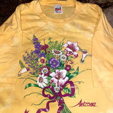 Load image into Gallery viewer, 1990s Single Stitch “Arizona” Floral Tie Dye Tee