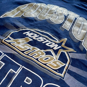 1994 Houston Astros NL Blue & Gold Era Tee (Navy)