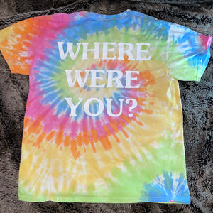 Astroworld 2018 "All I Got Was This F**kin T Shirt" Tie Dye