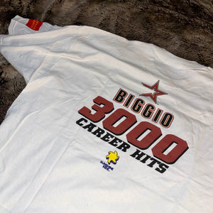 2007 Astros Craig Biggio 3,000 Hits Tee (White)