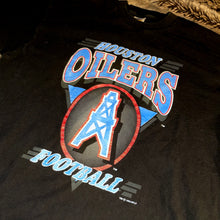 Load image into Gallery viewer, 1993 Houston Oilers Logo Tee (Black)