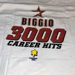 2007 Astros Craig Biggio 3,000 Hits Tee (White)