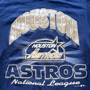 1994 Houston Astros NL Blue & Gold Era Tee (Navy)