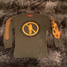 Load image into Gallery viewer, La Flame Never Dies LS Tee