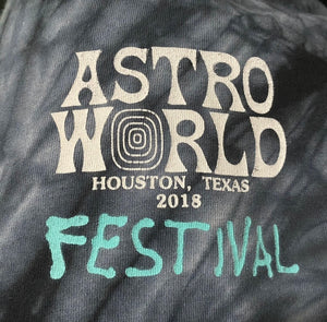 Astroworld Houston Exclusive 2018 Tie Dye Tee