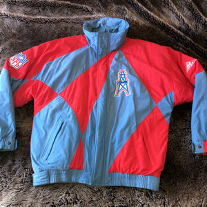 Houston Oilers 1990s APEX ONE Puff Jacket