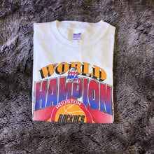 Load image into Gallery viewer, Rockets 1994 World Champions “Clutch City” Tee (White)