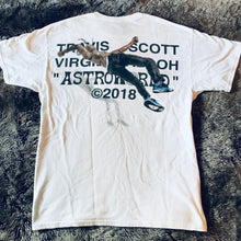 Load image into Gallery viewer, Travis x Virgil Abloh &quot;ASTROWORLD&quot; 2018 Release Tee (White)