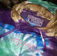 Load image into Gallery viewer, Astroworld Festival Run 2019 Tie Dye Hoodie