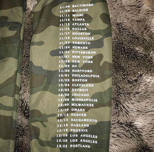 Astroworld Tour Camo Windbreaker