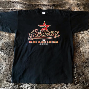 Astros 2005 Roster Tee (Black)