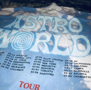 2019 Tour Astronaut Tie Dye Tee