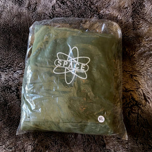 Space Village Logo Hoodie (Forest Green)