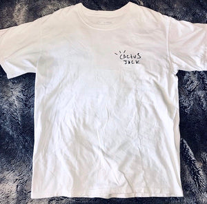 Cactus Jack Airbrush Logo Tee (White)