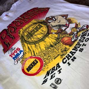 Rockets 1995 "Set in Stone" Champs Tee