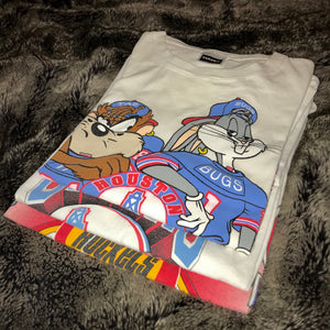 Houston Oilers 1993 Looney Tunes Tee