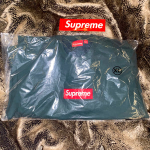 Supreme FW22 Box Logo Crewneck (Dark Pine Green)