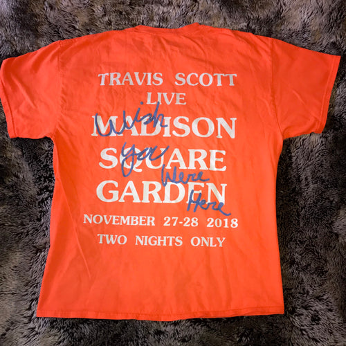 Astroworld Tour 2018 NY MSG Exclusive Tee