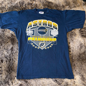 1997 Houston Astros NL Central Champions Tee (Navy)