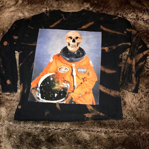 Astroworld Festival 2018 Astronaut Long Sleeve Tee (Bleached)