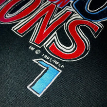 Load image into Gallery viewer, Houston Oilers 1991 AFC Central Champions Single Stitch Tee (Black)