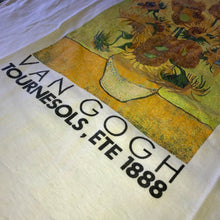 Load image into Gallery viewer, Van Gogh 1990s Single Stitch “Sunflowers” Tee