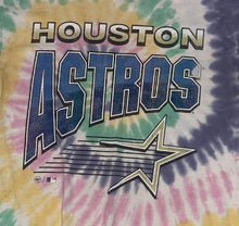 Load image into Gallery viewer, 1990’s Astros “Blue &amp; Gold Era” Vintage Tie Dye Tee