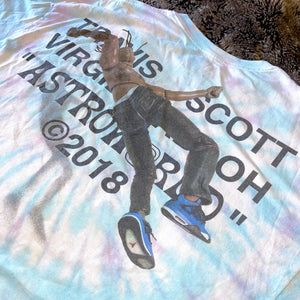 Astroworld Virgil Abloh Tee (Tie-Dyed)