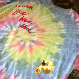 Astroworld "Wish You Were Here" Tie Dye LS Tee