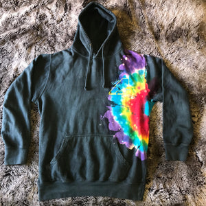 Astroworld best sale rainbow hoodie