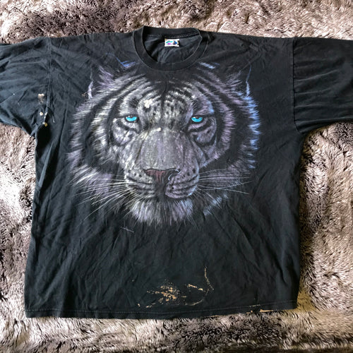 Vintage 1998 White Tiger Tee (Black)