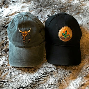 Rodeo Longhorn Skull Hat